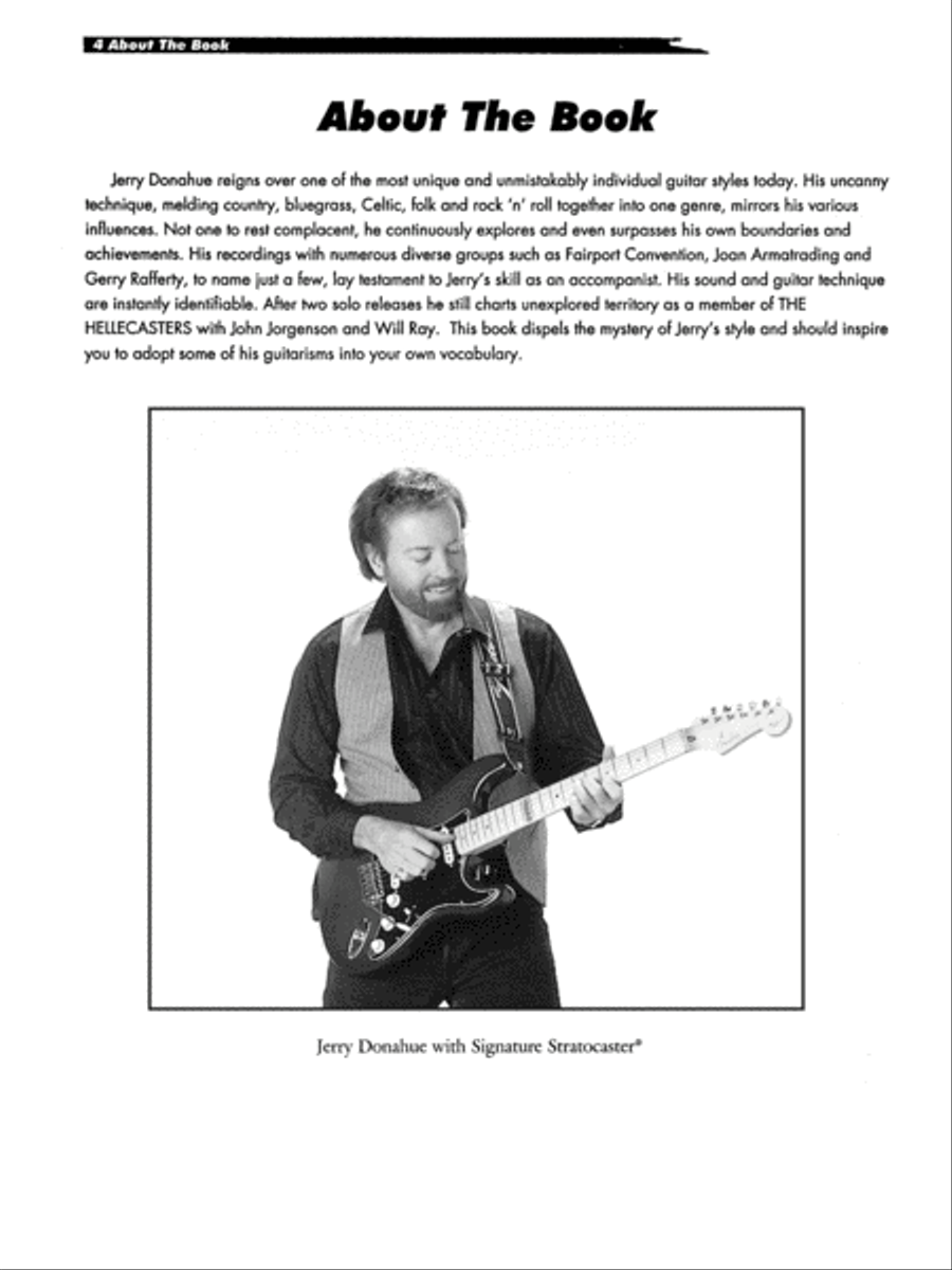 Jerry Donahue's Telemaster Guitar Electric Guitar scores gallery preview page 3