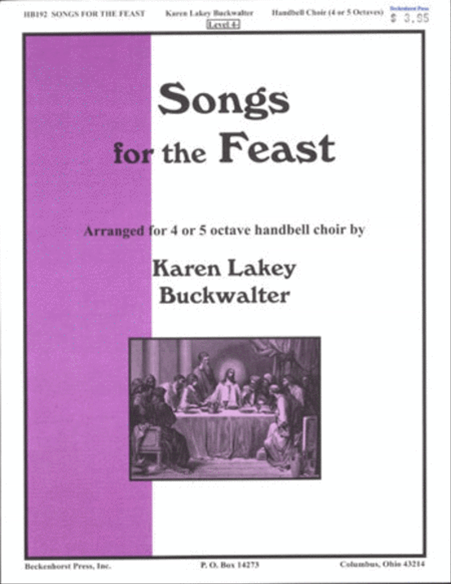 Songs for the Feast by Karen Lake Buckwalter 5-Octaves - Sheet Music