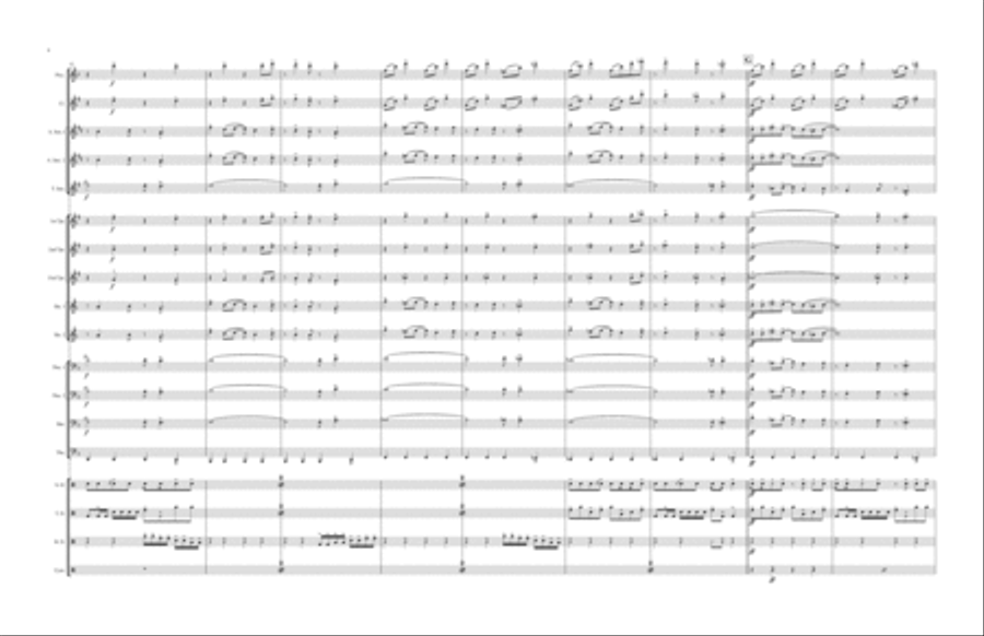 Gekijouban Shingeki No Kyojin Zenpen: Guren No Yumiya Marching Band scores gallery preview page 4