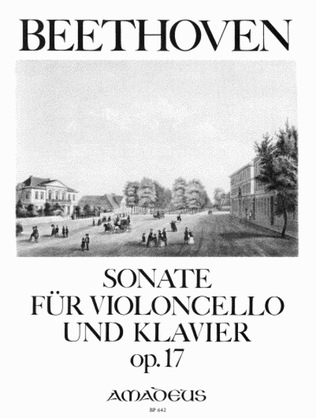Book cover for Sonata in F major op. 17