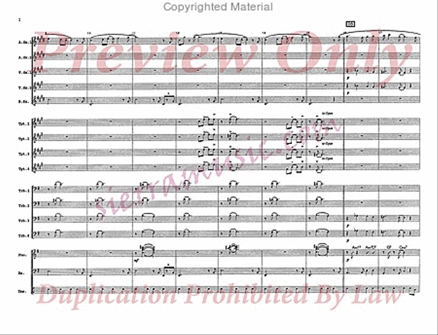God Rest Ye, Merry Gentlemen Jazz Ensemble scores gallery preview page 3