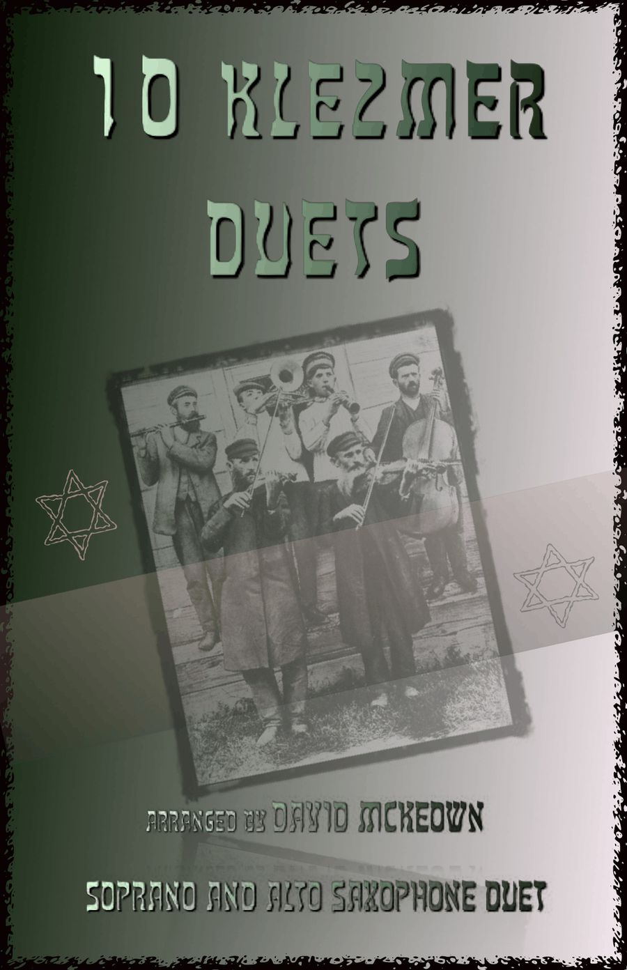 10 Klezmer Duets for Soprano and Alto Saxophone Woodwind Duet scores gallery preview page 1