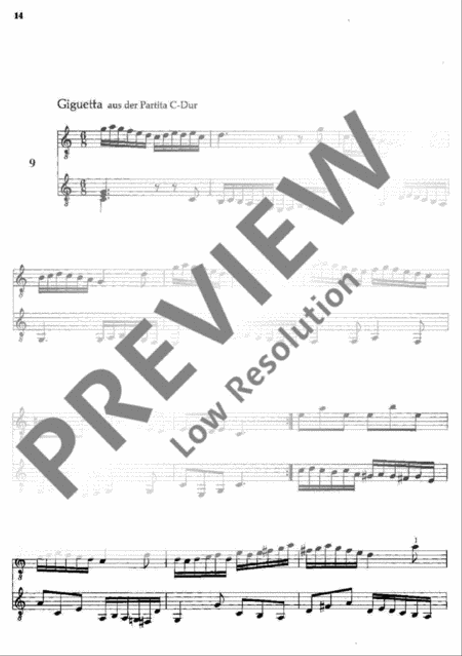 16 Little Pieces Classical Guitar scores gallery preview page 15