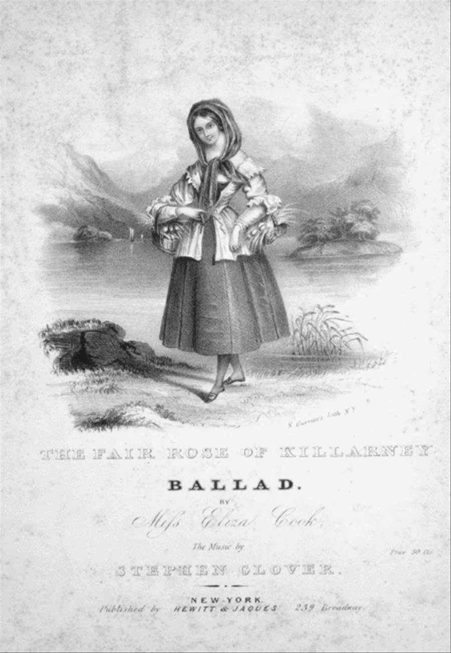 The Fair Rose of Killarney. Ballad Voice scores gallery preview page 1