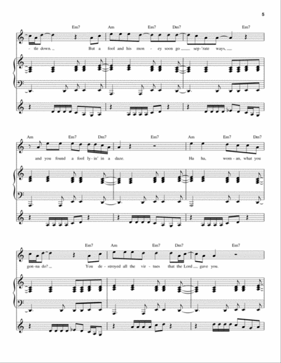 Evil Woman Evil Woman Piano scores gallery preview page 5