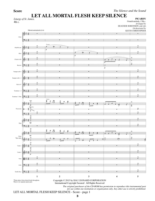 The Silence and the Sound: A Cantata for Christmas - Full Score