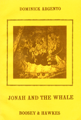 Book cover for Jonah and the Whale