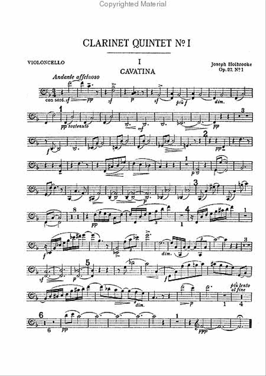 Quintet, Op. 27 String Quartet scores gallery preview page 4
