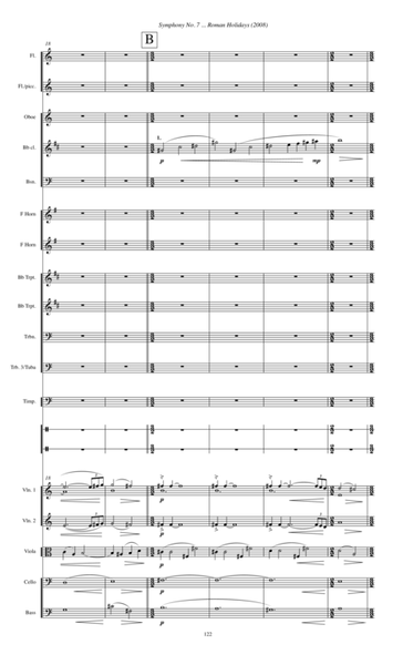 Symphony No. 7 ... Roman Holidays (2008) 4th movement, third interlude