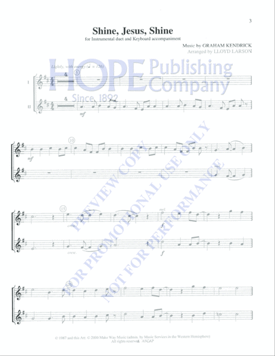 Contemporary Praise Contemporary Praise Piano Accompaniment scores gallery preview page 3