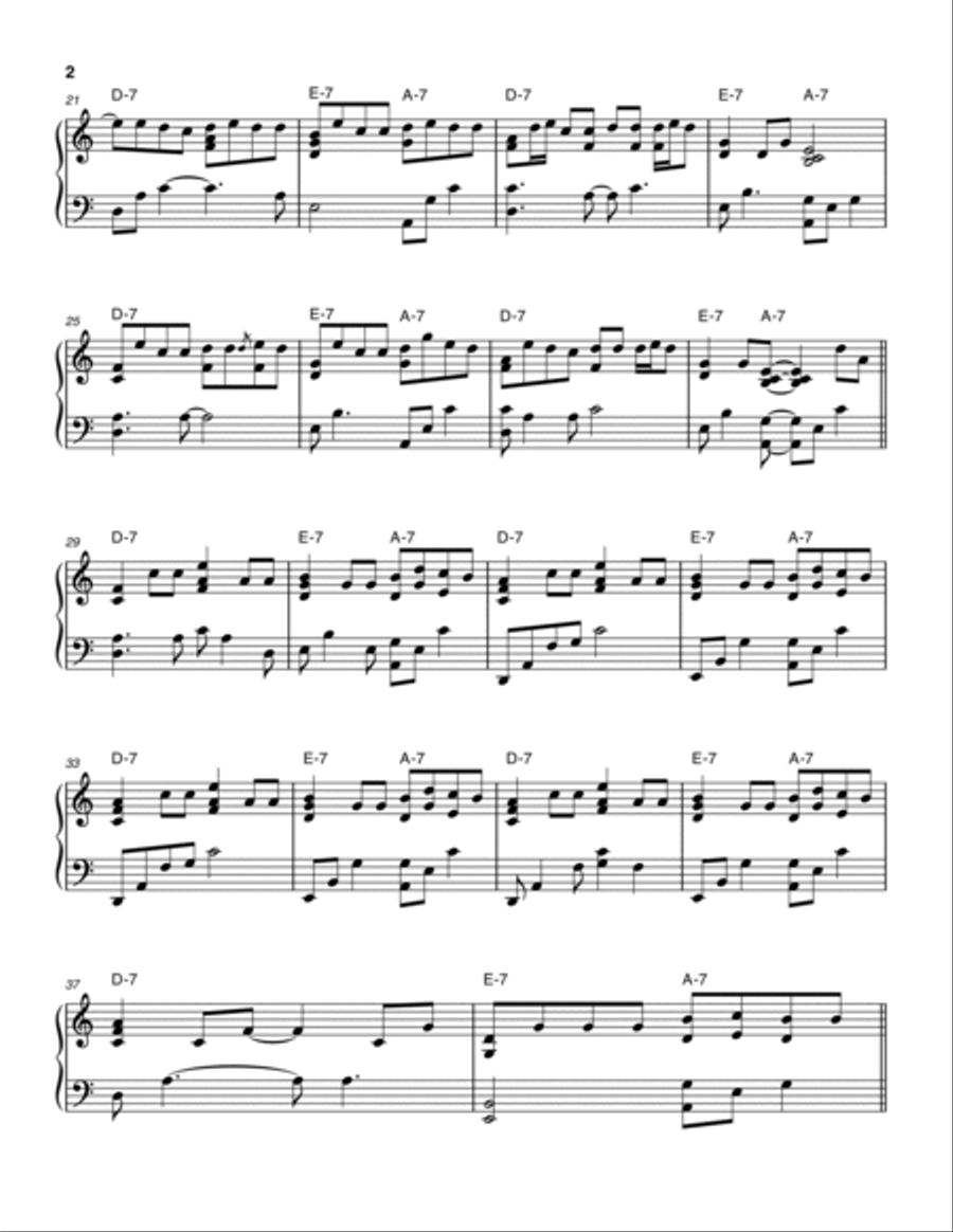 Espresso Espresso Piano Solo scores gallery preview page 2