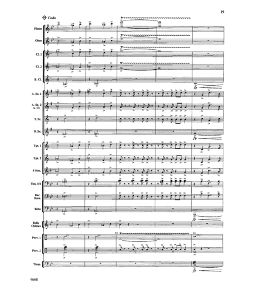 Tribute and Triumph Tribute and Triumph Concert Band scores gallery preview page 18