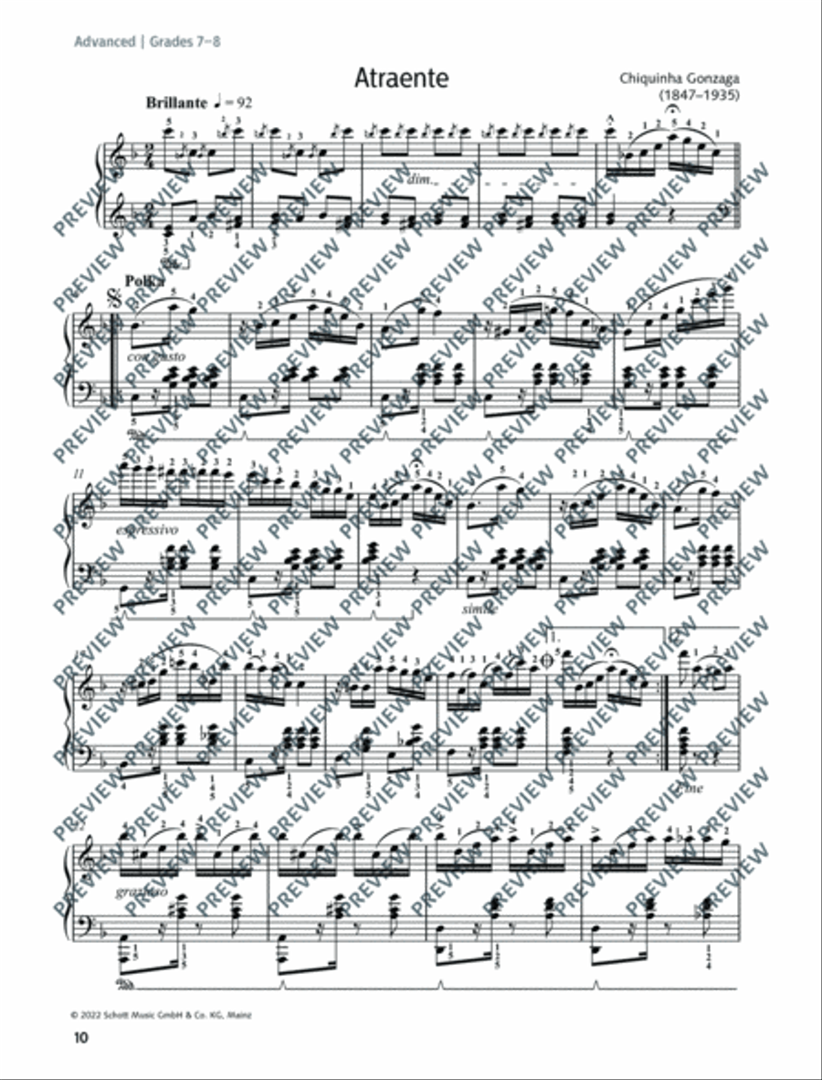 Women Composers Piano Solo scores gallery preview page 11