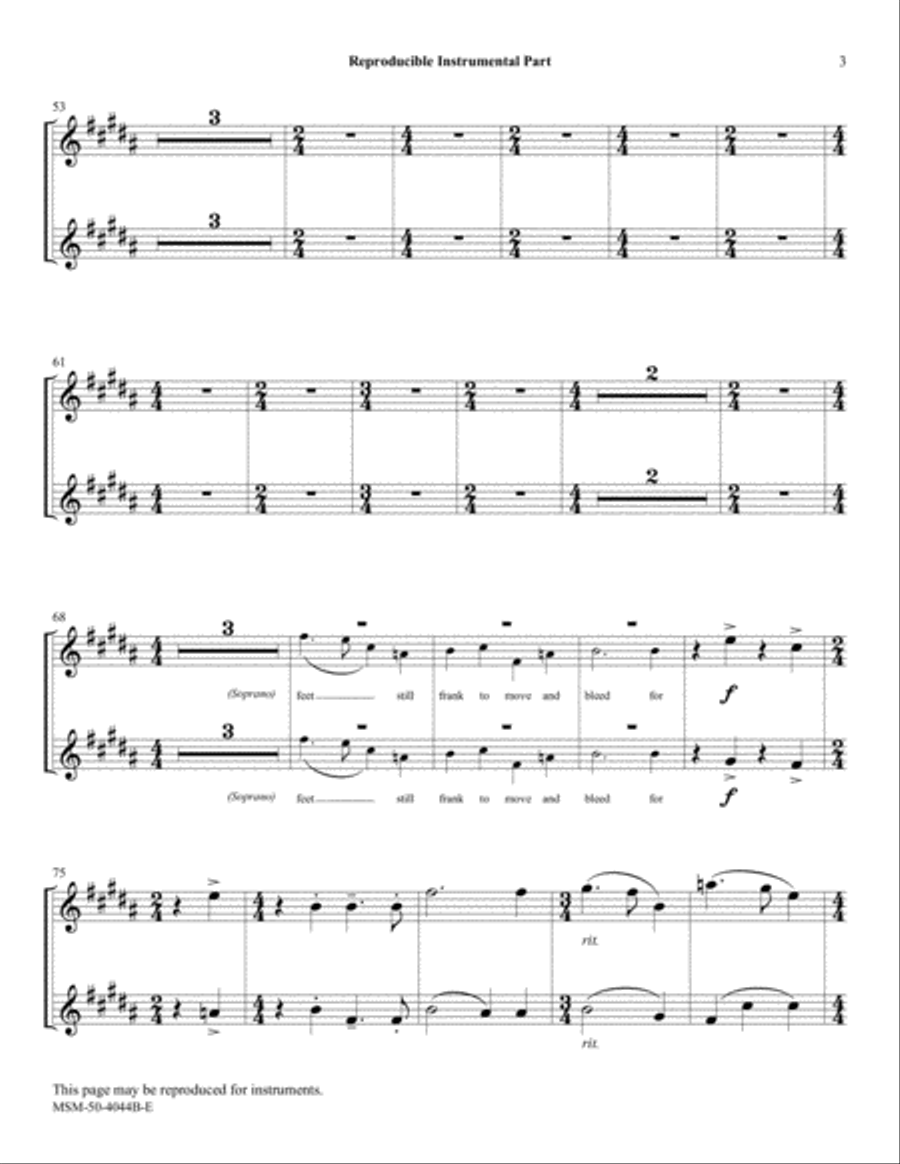 Awake, Arise! Awake, Arise! Choir scores gallery preview page 3
