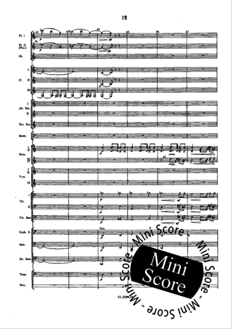 Ad Astra Concert Band scores gallery preview page 18