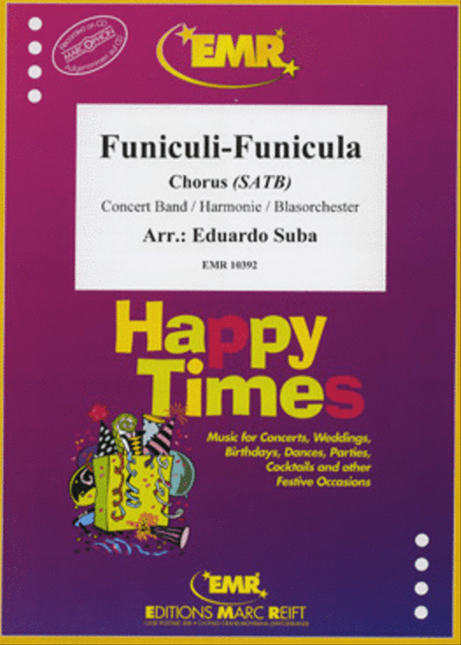 Funiculi Funicula 4-Part scores gallery preview page 1