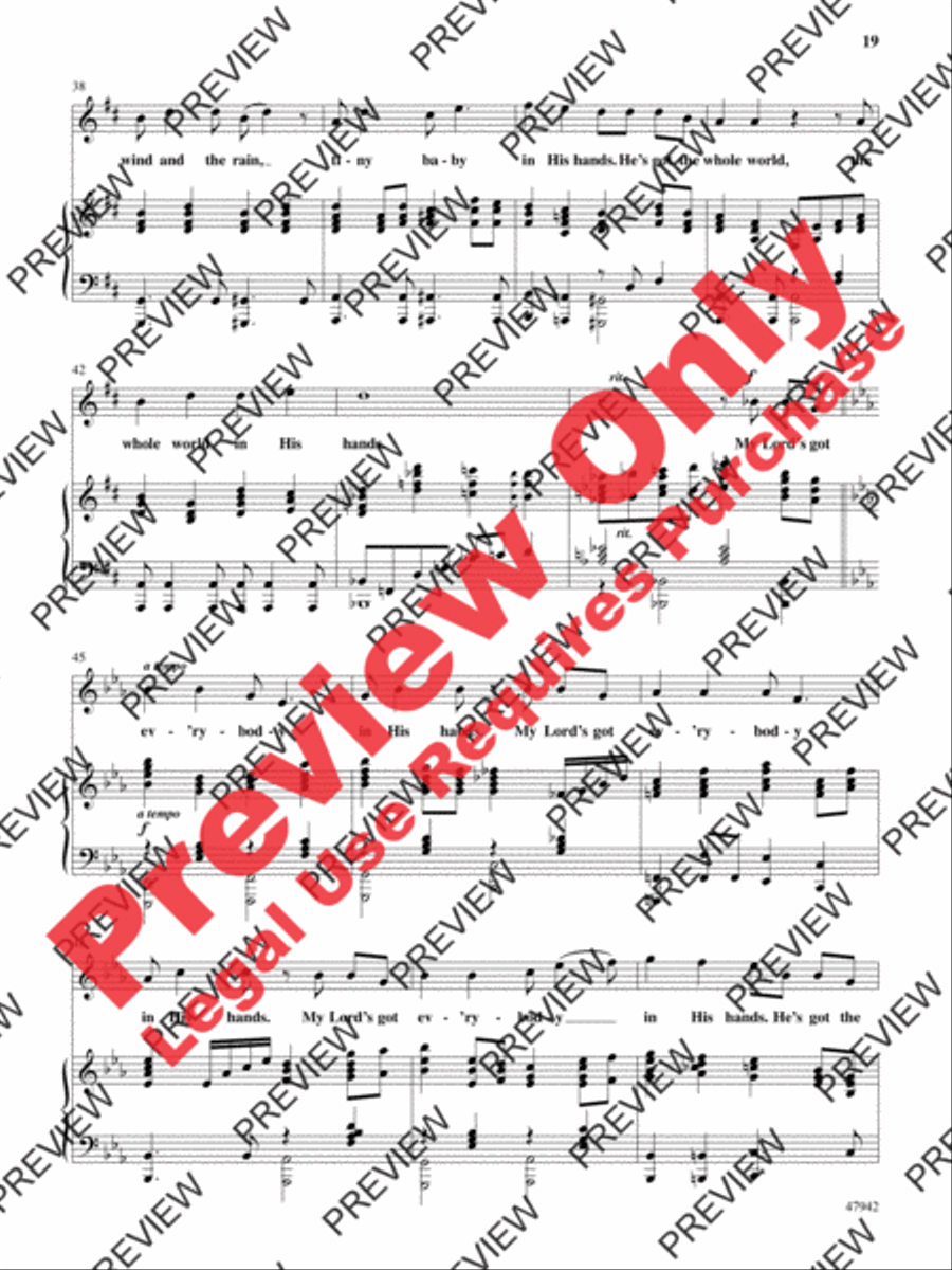 This Is the Time to Sing 4-Part scores gallery preview page 19