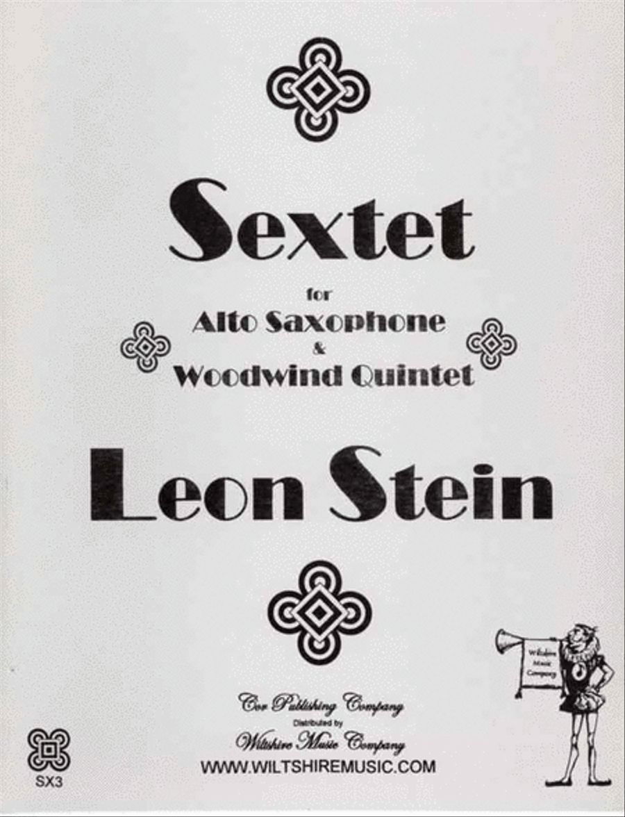 Sextet for Alto Sax & Woodwind Quintet Woodwind Quintet scores gallery preview page 1