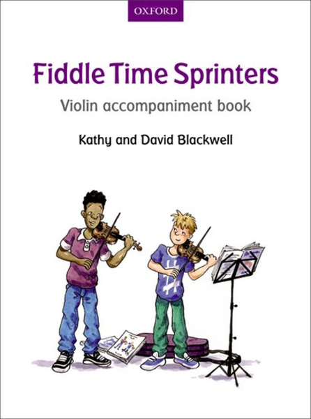 Fiddle Time Sprinters, violin accompaniment by Kathy Blackwell Violin - Sheet Music