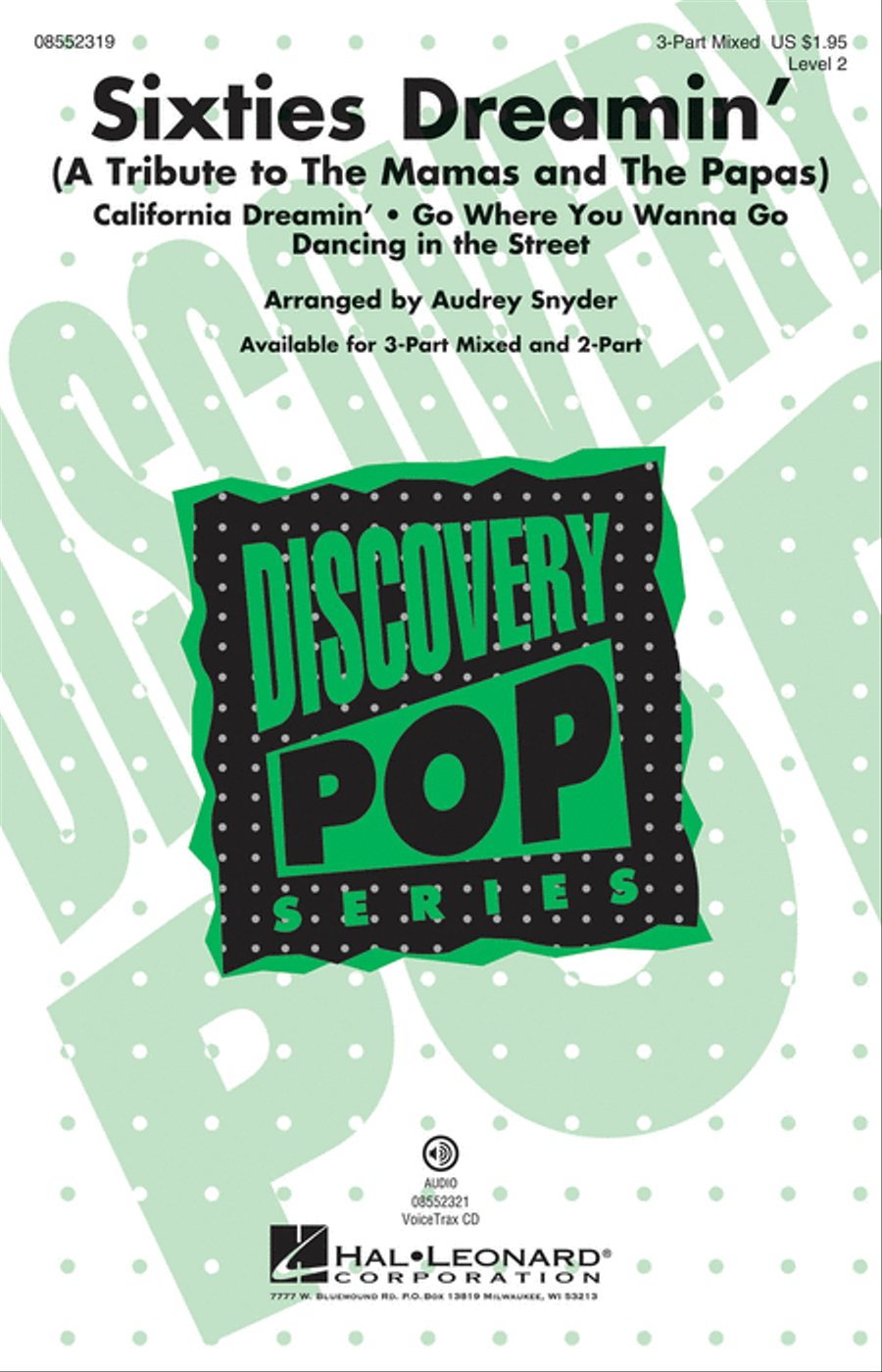 Sixties Dreamin' Sixties Dreamin' 3-Part scores gallery preview page 1