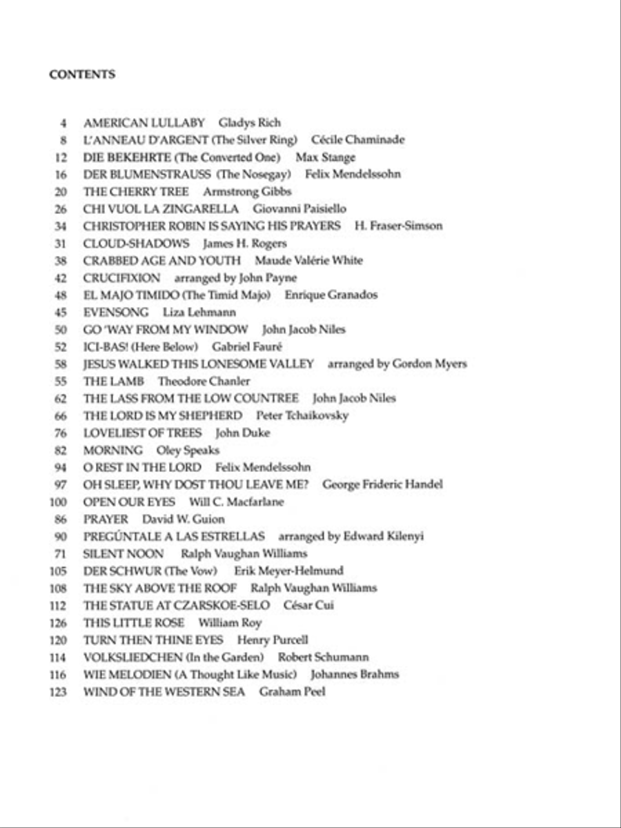 The First Book of Solos Complete – Parts I, II and III Voice scores gallery preview page 4
