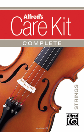 Book cover for Alfred's Care Kit Complete: Strings (Violin & Viola)