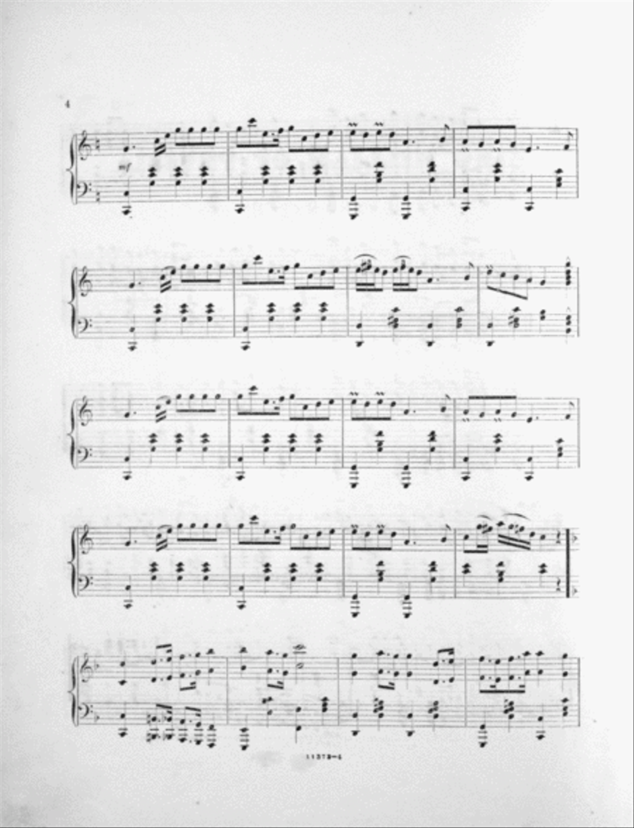 King William of Prussia; Grand Marc Piano Solo scores gallery preview page 3