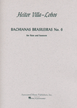 Book cover for Bachianas Brasileiras No. 6