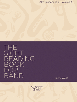 Sight Reading Book For Band, Vol 3 - Alto Sax 2