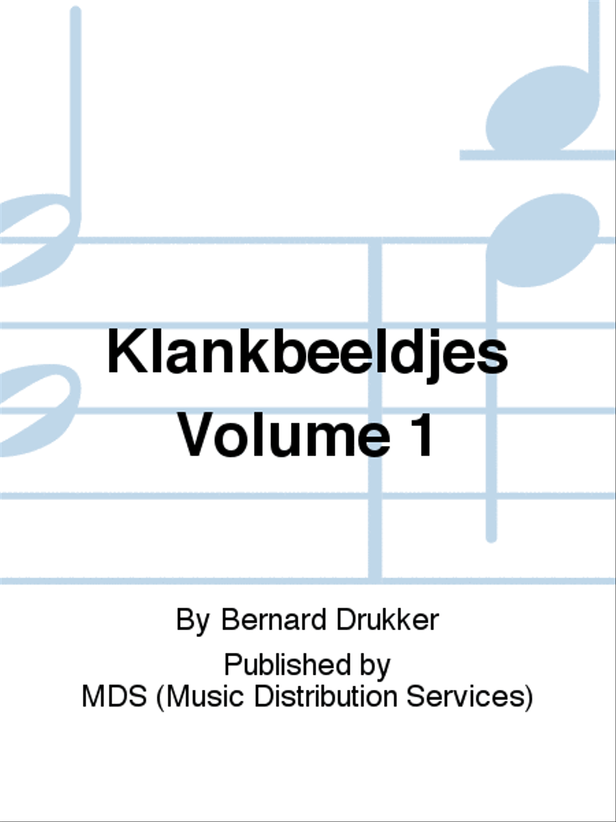 Klankbeeldjes Volume 1