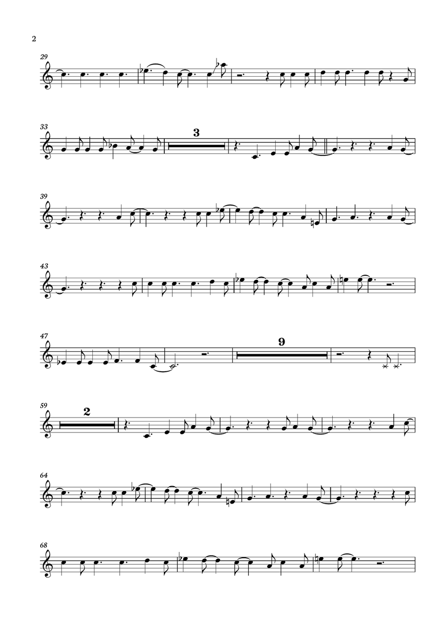 Crazy Little Thing Called Love Piano scores gallery preview page 2
