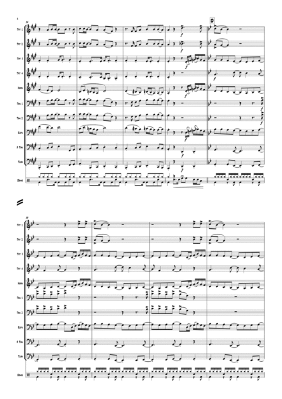 Layla Euphonium scores gallery preview page 6