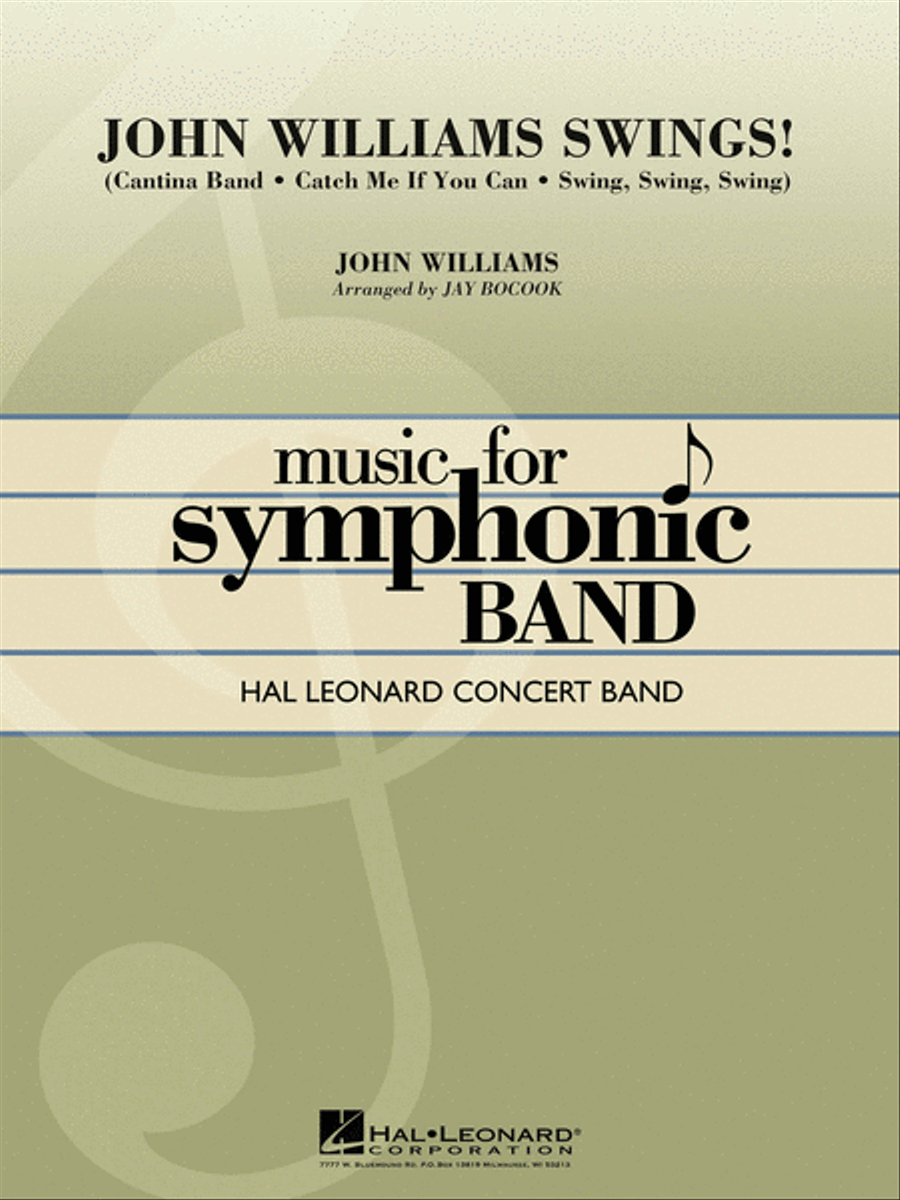 John Williams Swings! Concert Band scores gallery preview page 1