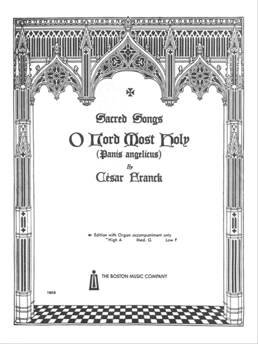O Lord Most Holy Voice scores gallery preview page 1