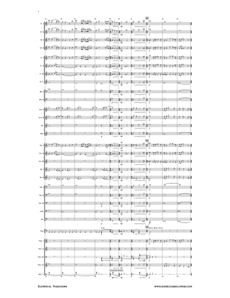 Elemental Variations - Wind Band (Op. 20)