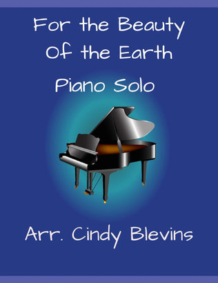Book cover for For the Beauty of the Earth, for Piano Solo