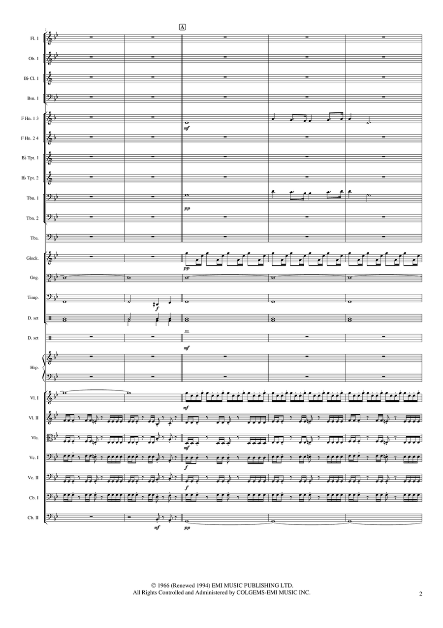 Avengers: Endgame Full Orchestra scores gallery preview page 4