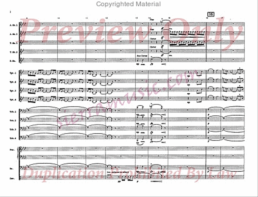 Dorian Blue Big Band scores gallery preview page 3