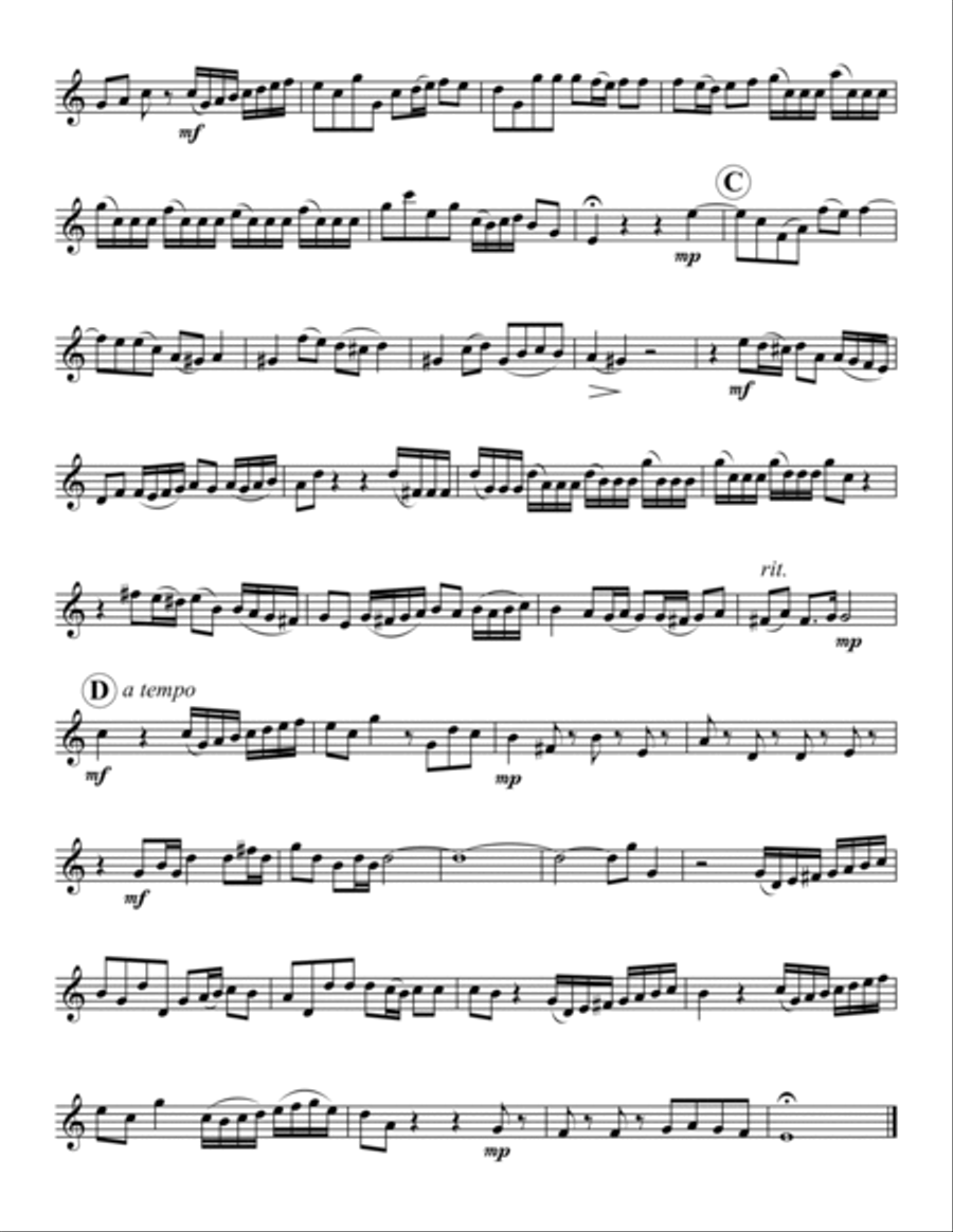 Am Sonntage Jubilate Am Sonntage Jubilate Woodwind Trio scores gallery preview page 5