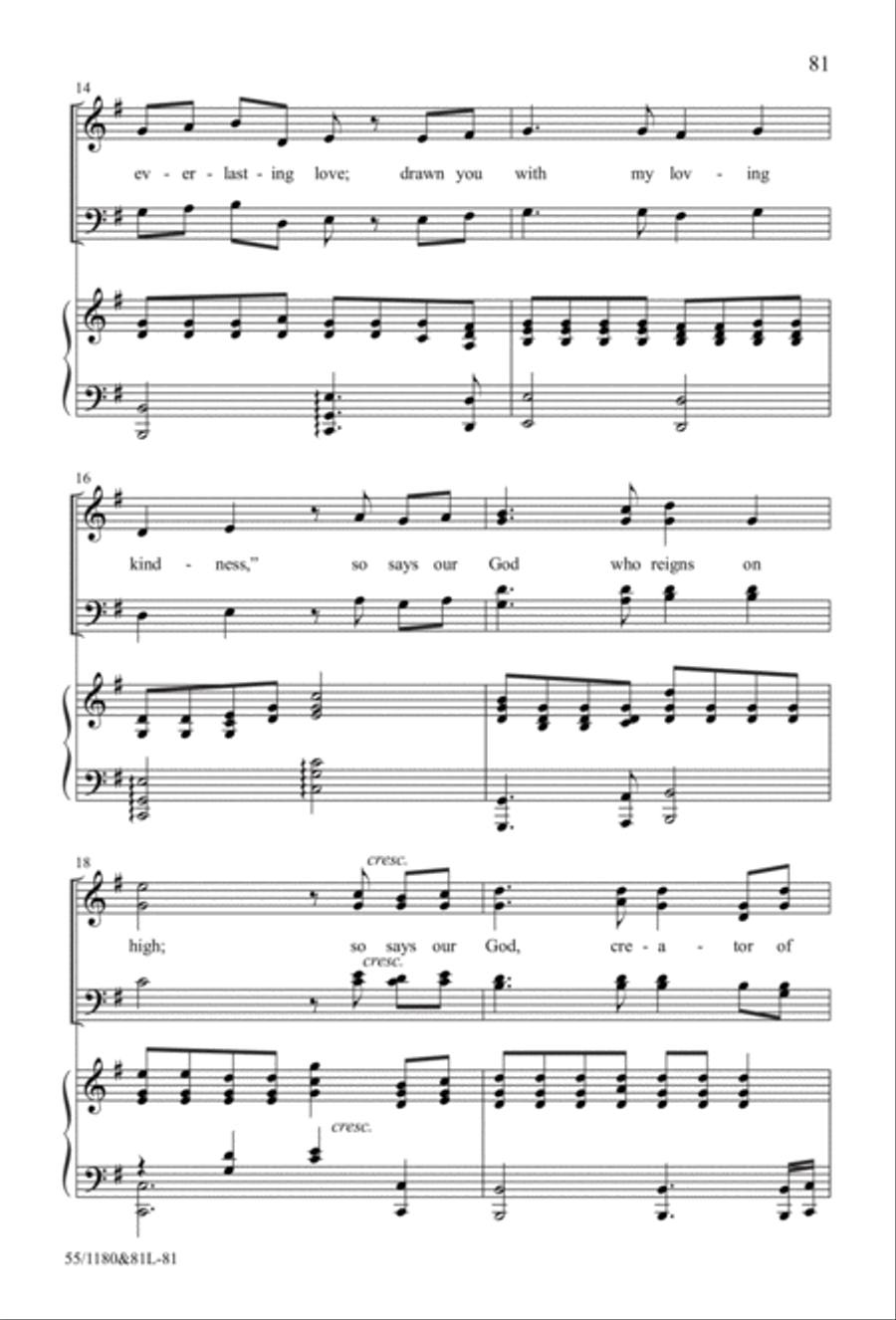 Amazing Love! - SATB with Performance CD image number null