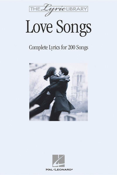 The Lyric Library: Love Songs by Various  Sheet Music