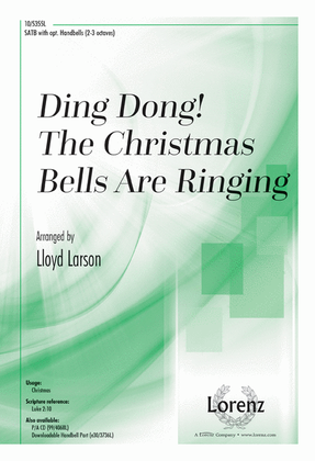 Book cover for Ding Dong! The Christmas Bells Are Ringing
