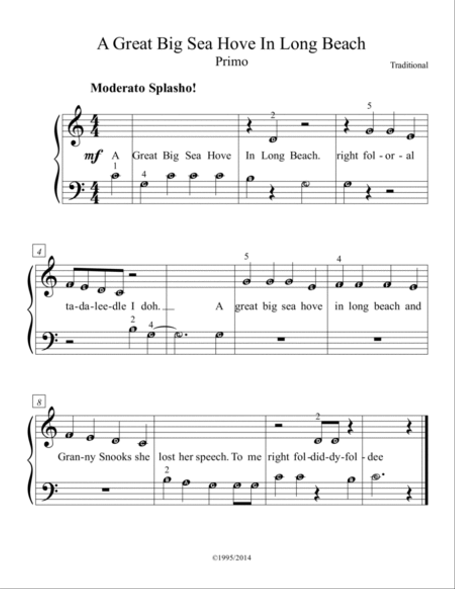 Dandelion and Crackies Teeth Easy Piano scores gallery preview page 5