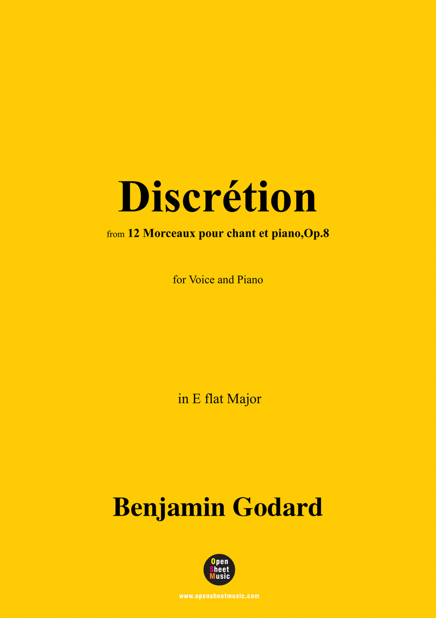B. Godard-Discrétion,in E flat Major,Op.8 No.4