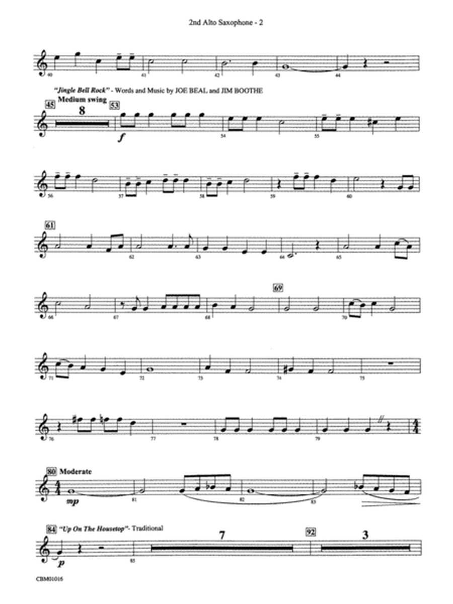 Christmas Fantastique (Medley): 2nd E-flat Alto Saxophone