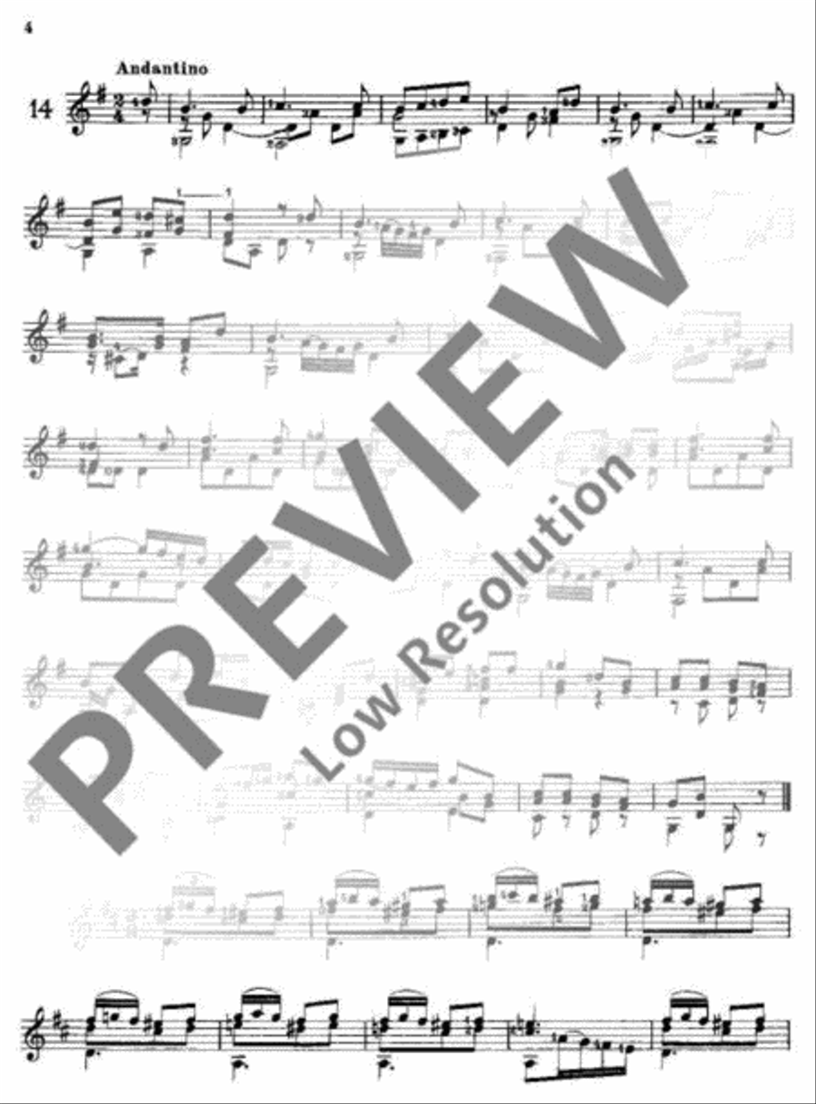 Progressive Studies for Beginners Classical Guitar scores gallery preview page 5
