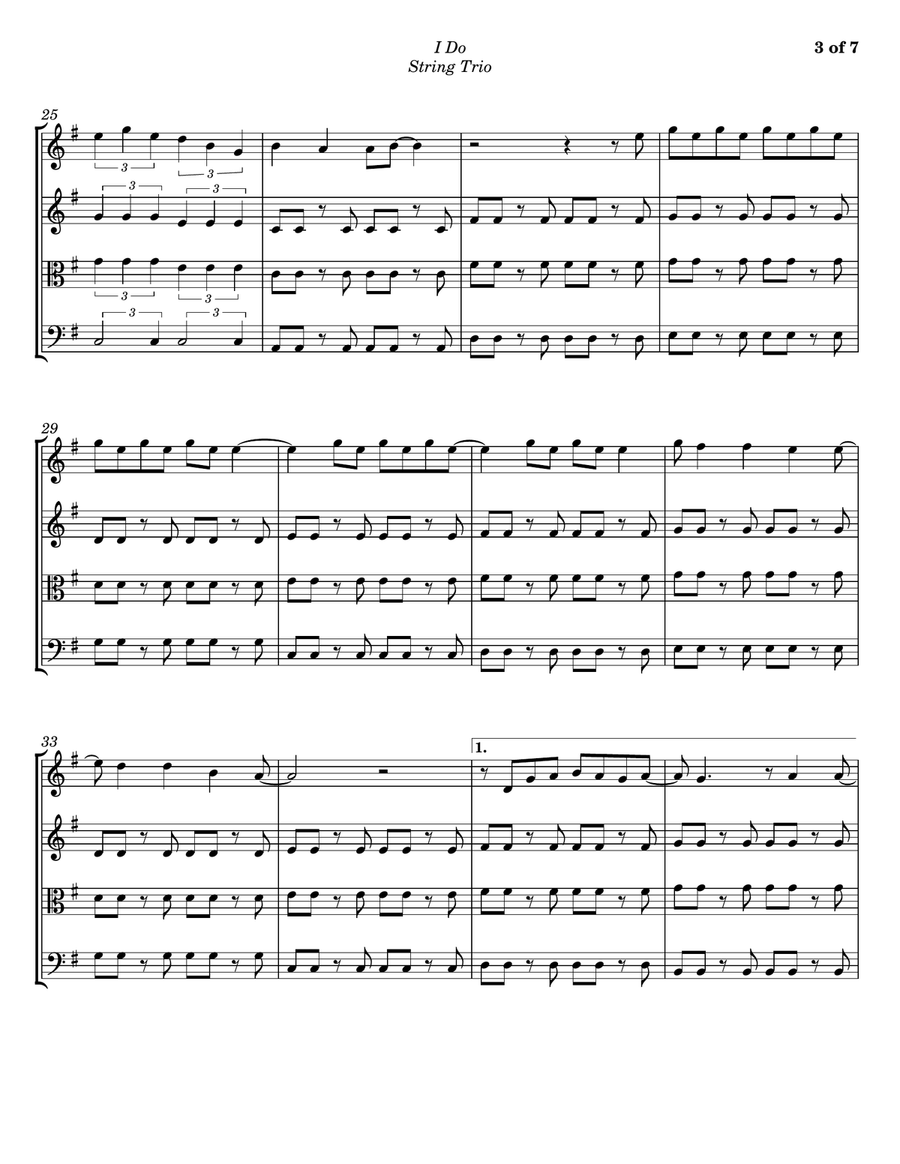 I Do String Trio scores gallery preview page 3