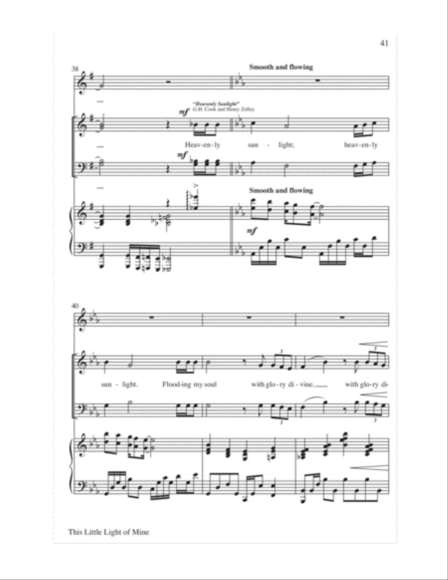 Let the Children Sing 4-Part scores gallery preview page 43