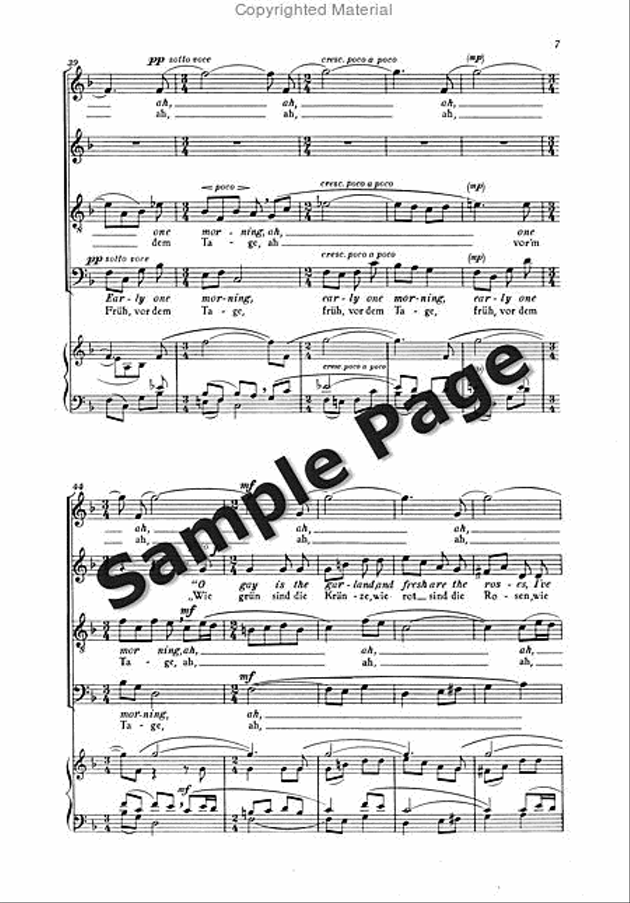 Early One Morning Early One Morning 4-Part scores gallery preview page 6