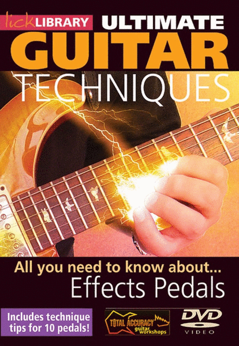 Ultimate Guitar Tech.Effects Pedal Dvd